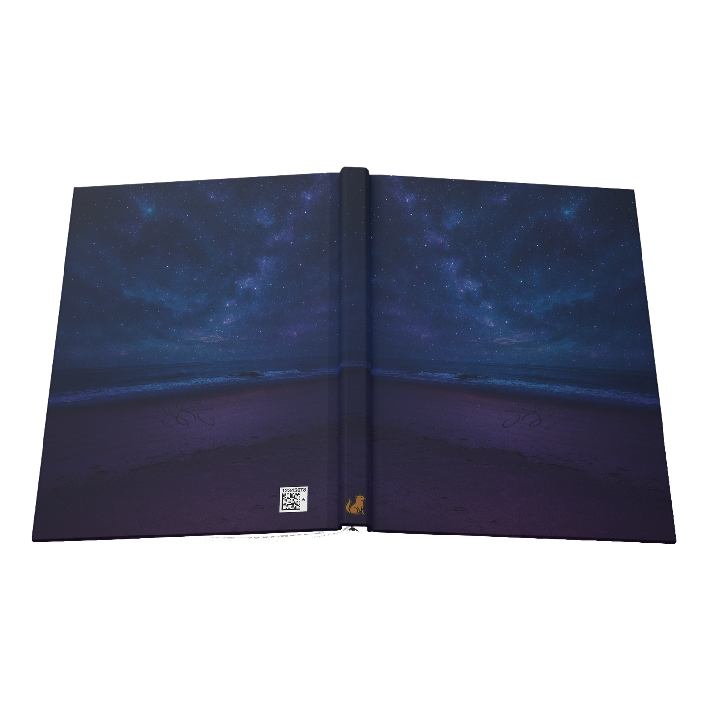 Celestial Water Hardcover Journal, Ruled Line