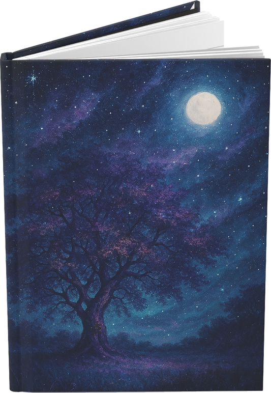 Galactic Grove Hardcover Journal, Ruled Line