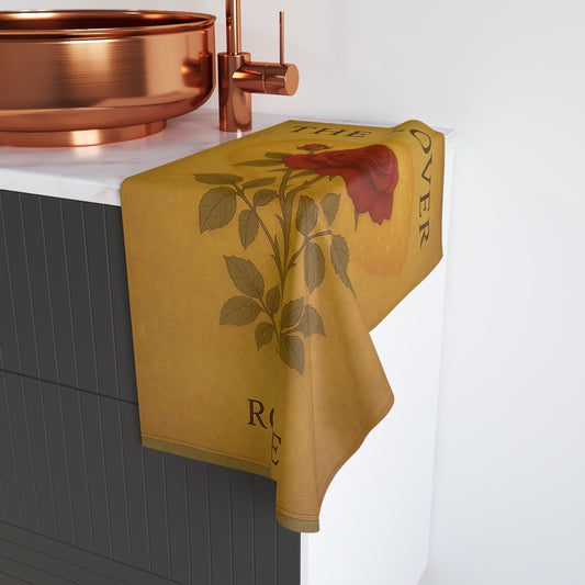 The Lover, Rose Botanical Hand Towel