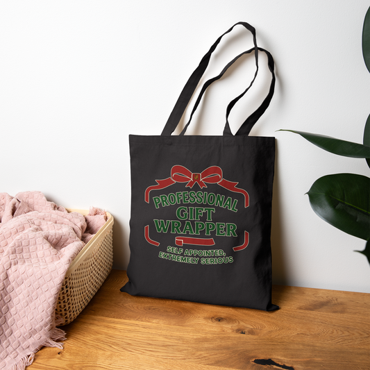 Professional Gift Wrapper - Canvas Tote Bag