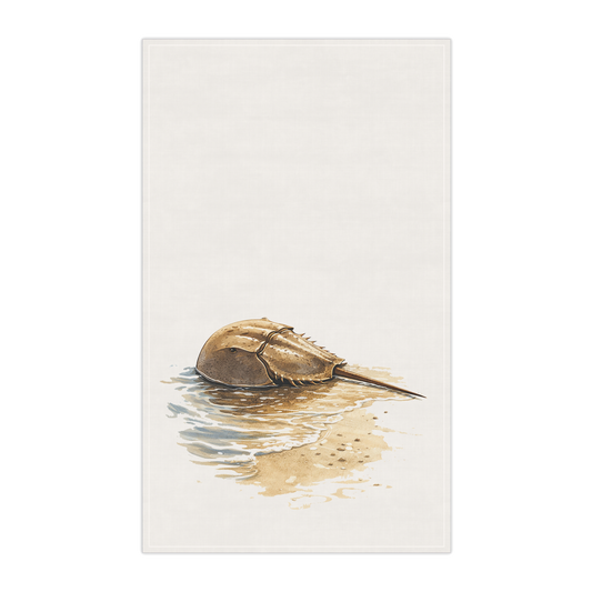 Coastal Horseshoe Crab Tea Towel