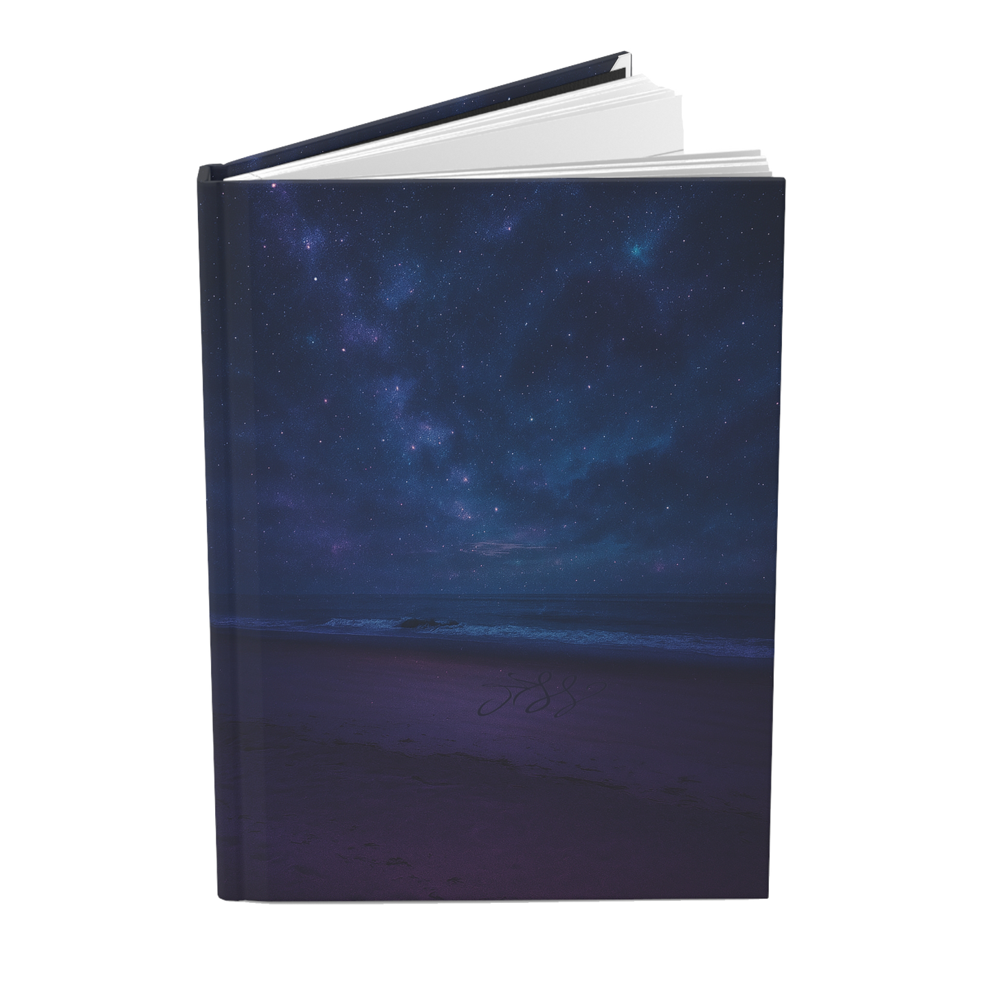 Celestial Water Hardcover Journal, Ruled Line
